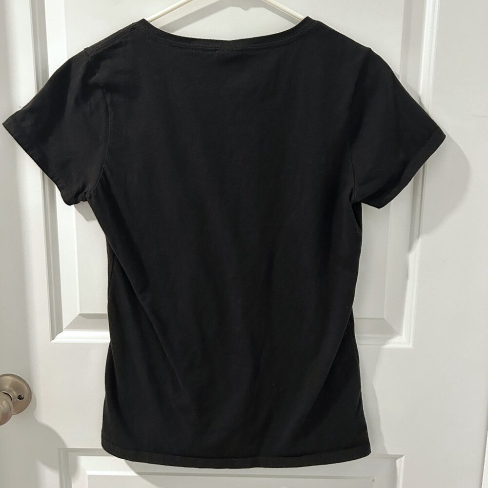 Gamecocks USC Women's V Neck Black Shirt - Picture 3 of 4